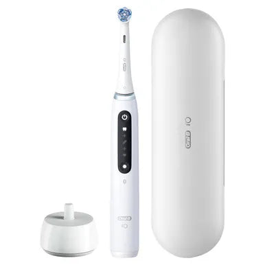 Oral-B iO Series 5 Customizable Clean Rechargeable Electric Toothbrush, Matte White