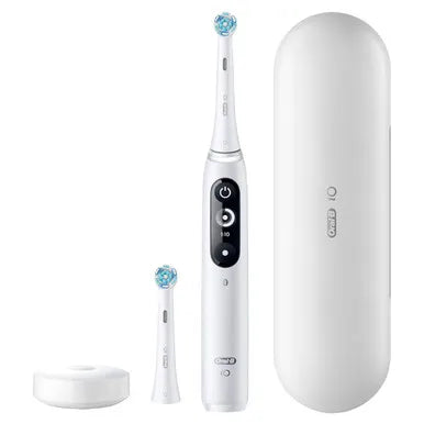 Oral-B iO Series 7 Electric Toothbrush, White Alabaster
